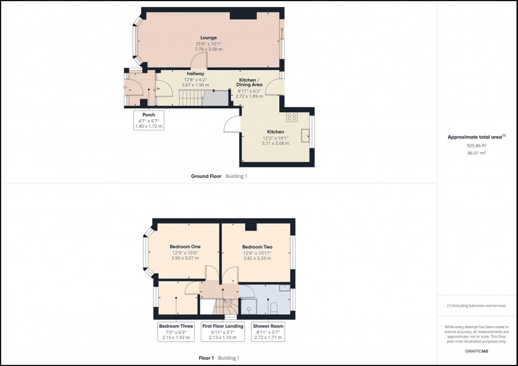 Floorplans For Manor House Lane, Yardley, Birmingham