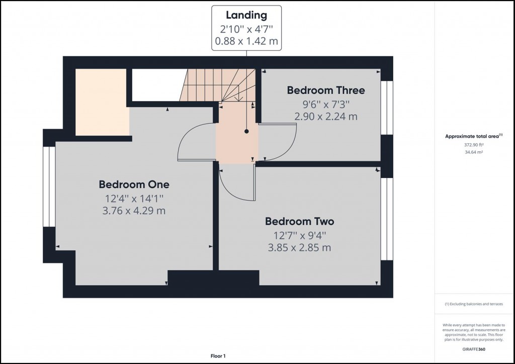 Floorplans For Homelea Road, Yardley, Birmingham