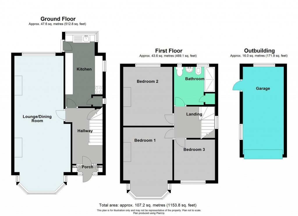 Floorplans For Whateley Crescent, Castle Bromwich