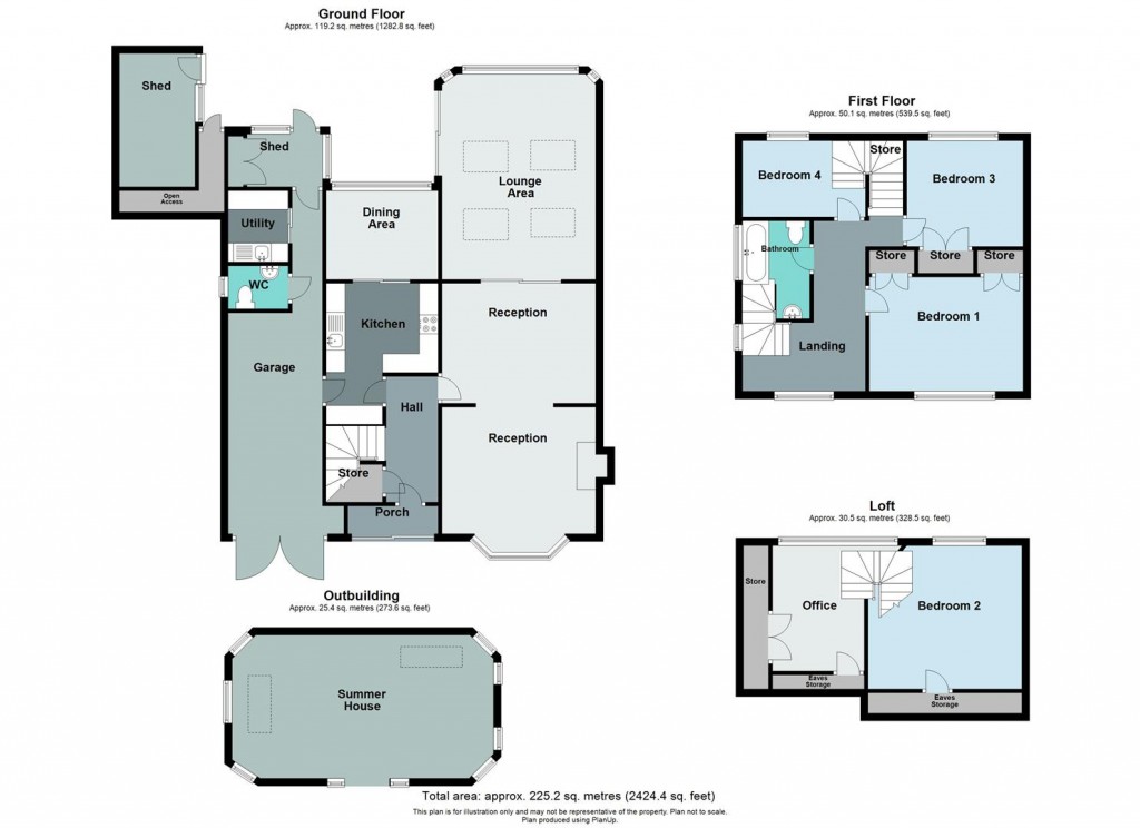 Floorplans For Maryland Avenue, Birmingham
