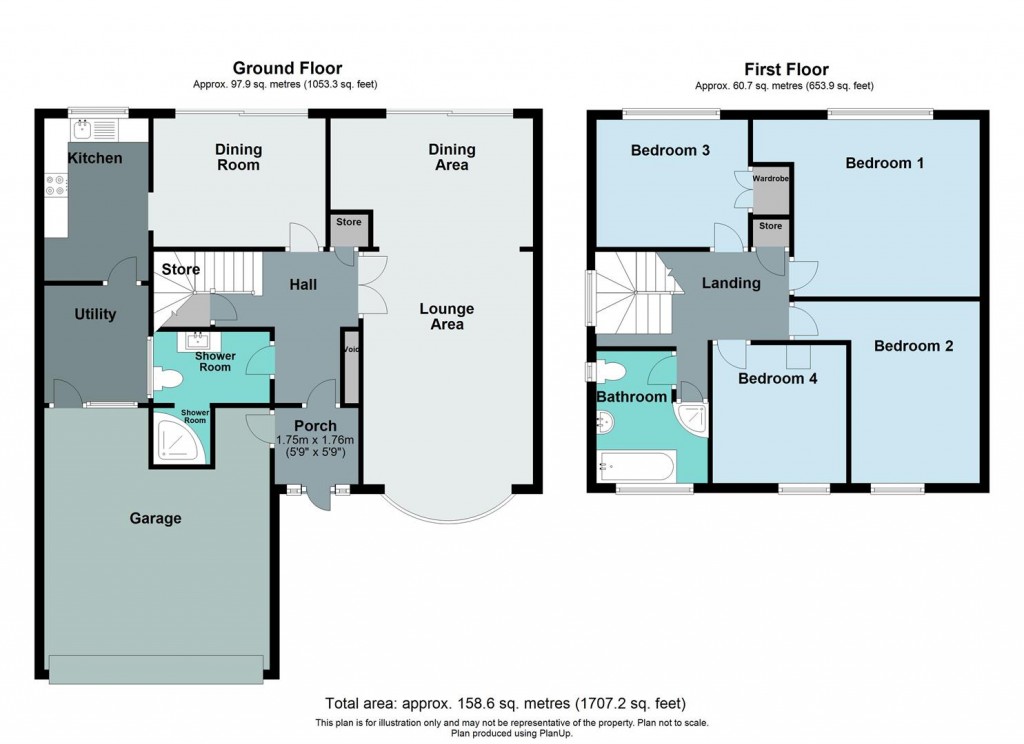 Floorplans For Chester Road, Castle Bromwich Village, Birmingham