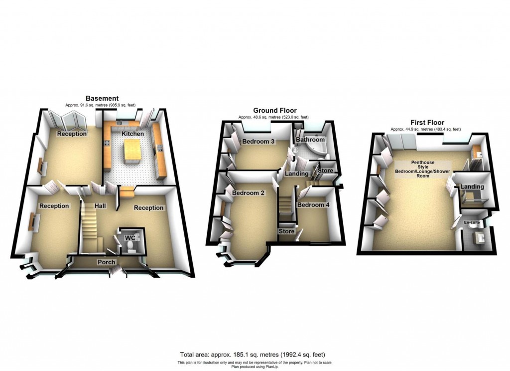 Floorplans For Westbourne Avenue, Birmingham