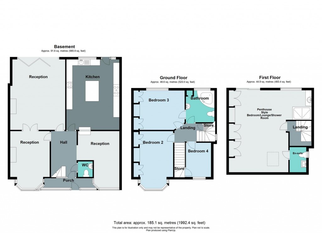 Floorplans For Westbourne Avenue, Birmingham