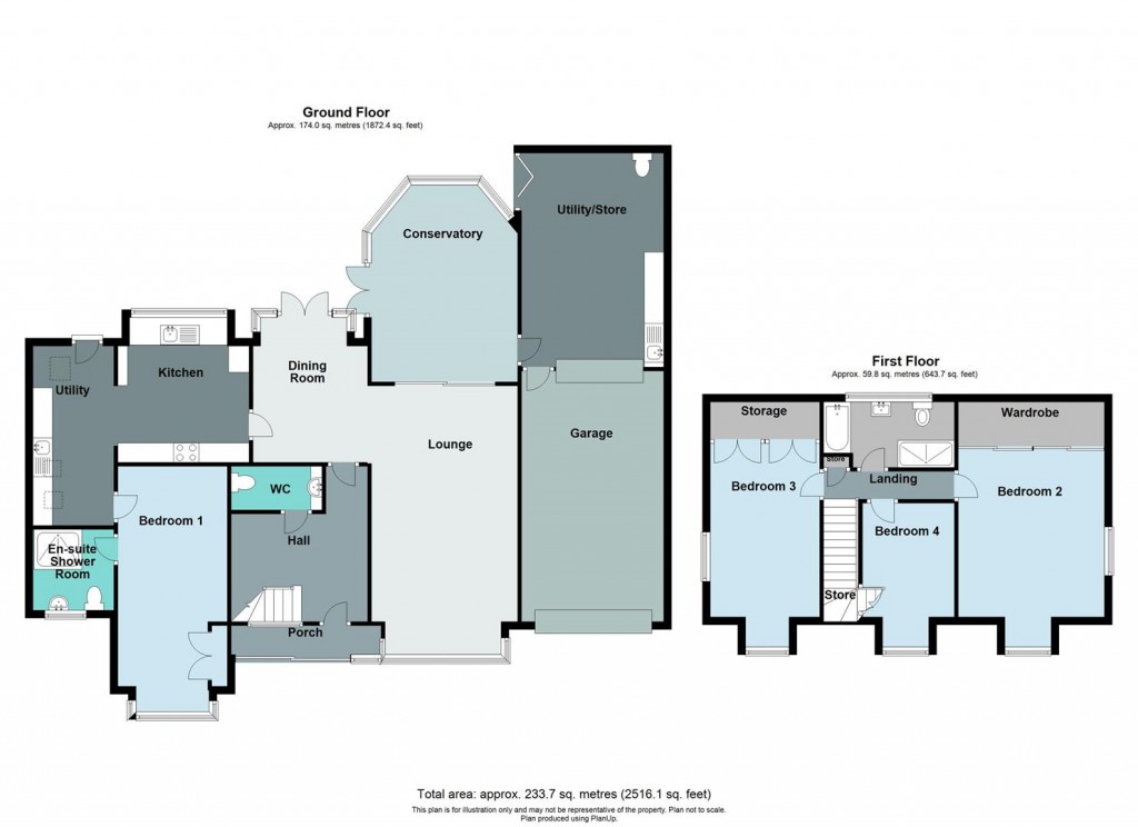 Floorplans For Rectory Lane, Castle Bromwich, Birmingham