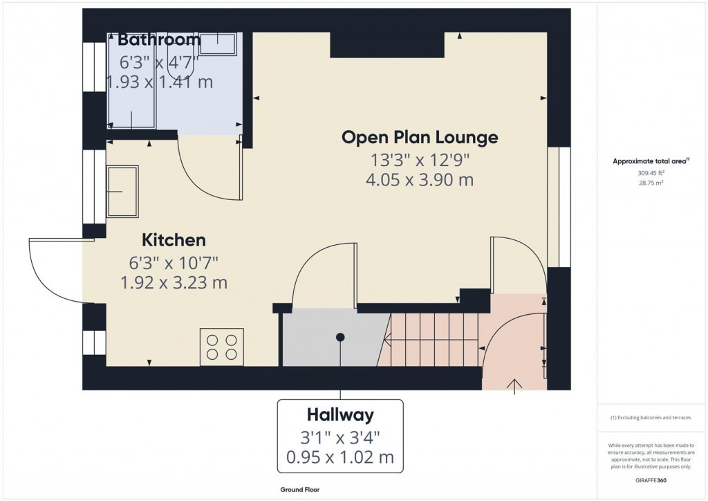 Floorplans For Hilderstone Road, Yardley, Birmingham