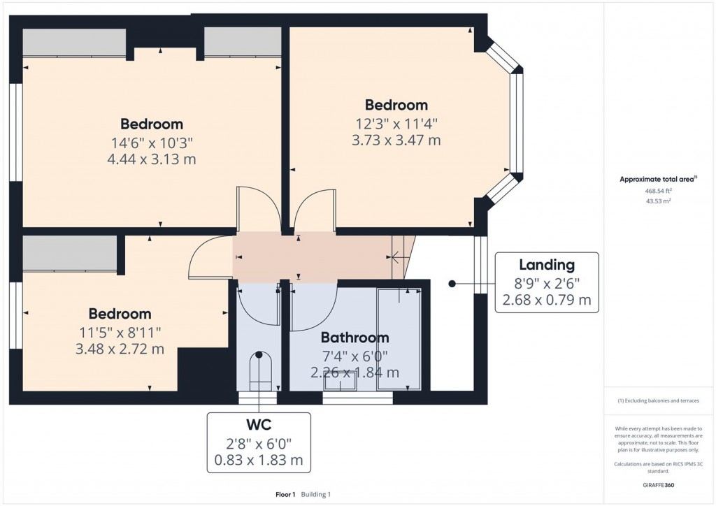 Floorplans For Blakemere Avenue, Birmingham