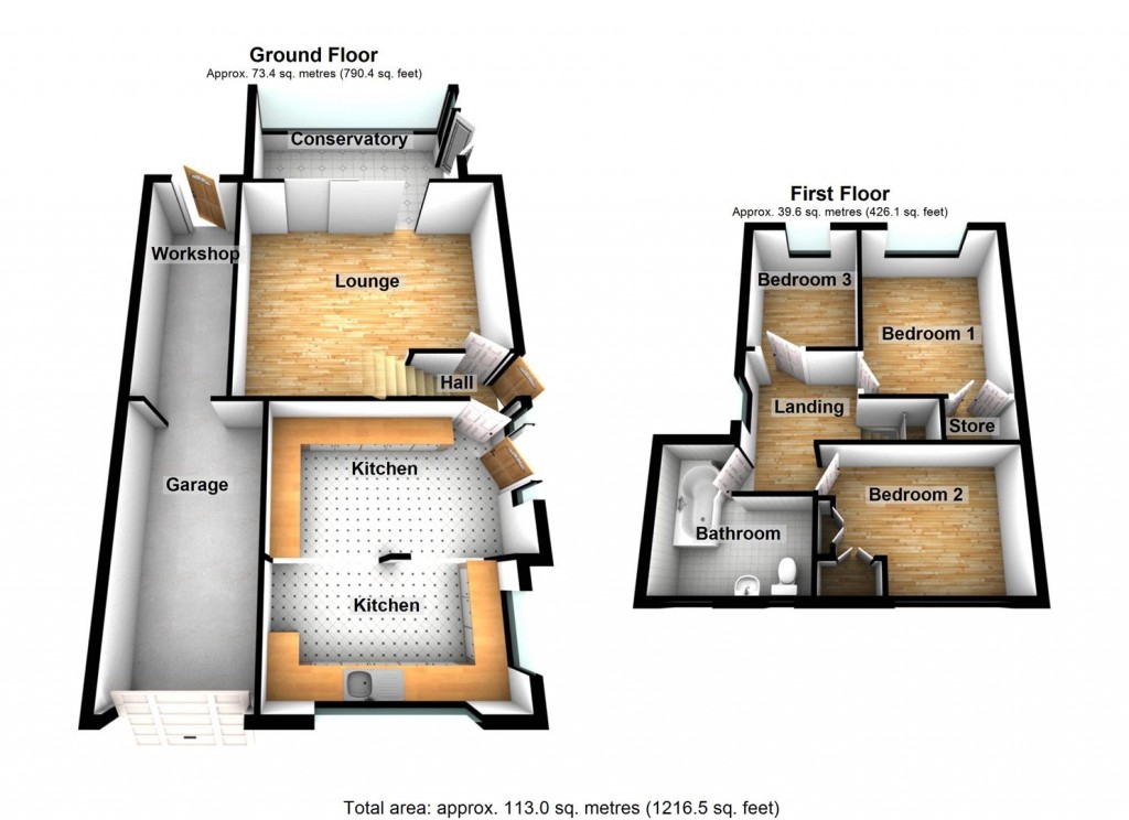 Floorplans For Cooks Lane, Birmingham