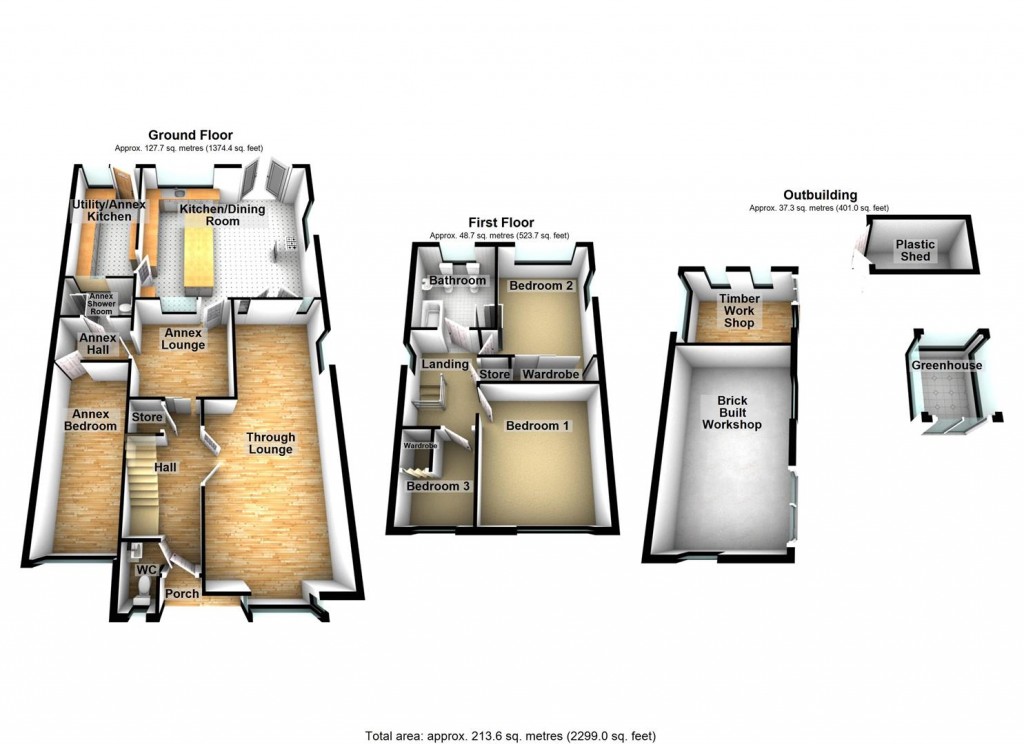 Floorplans For Delamere Close, Castle Bromwich, Birmingham