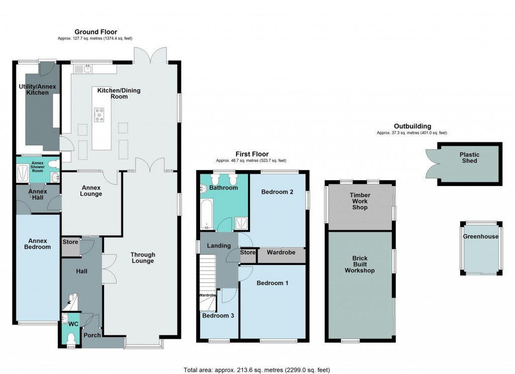 Floorplans For Delamere Close, Castle Bromwich, Birmingham