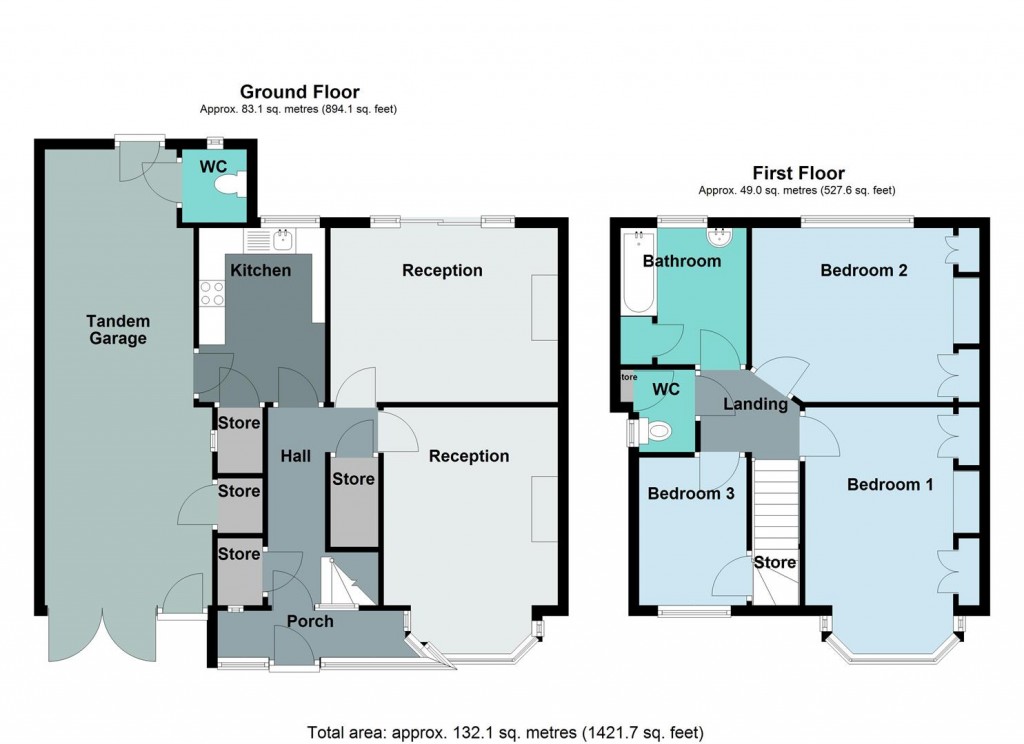 Floorplans For Eastbourne Avenue, Birmingham