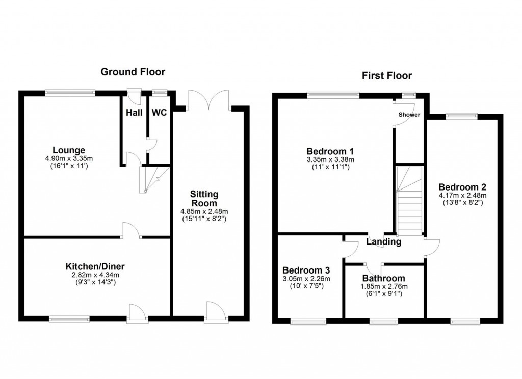 Floorplans For Herbert Road, Small Heath