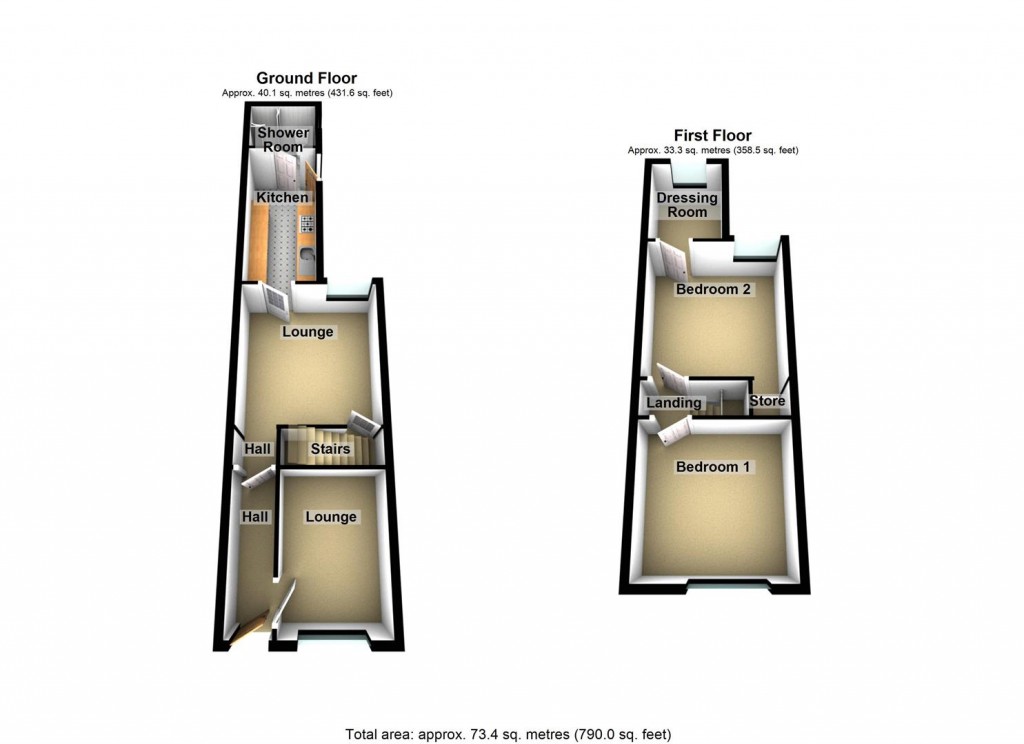 Floorplans For Highfield Road, Saltley,