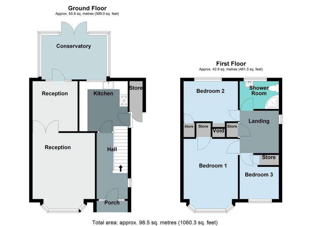Floorplans For Balmoral Road, Castle Bromwich, Birmingham