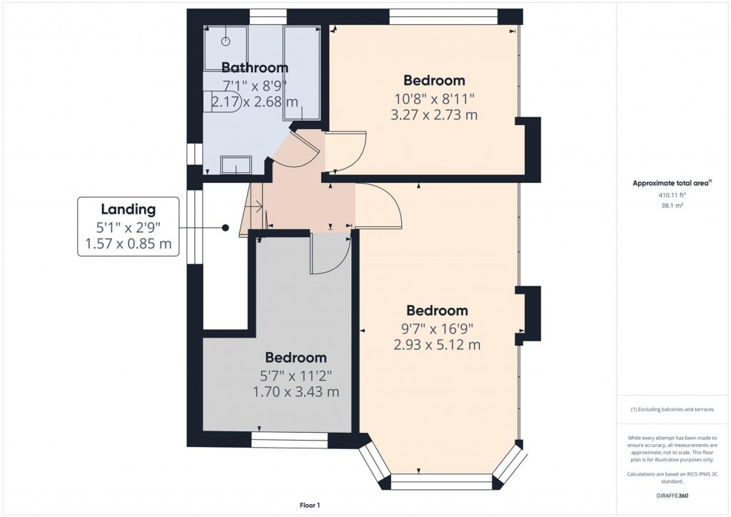 Floorplans For Inglefield Road, Birmingham