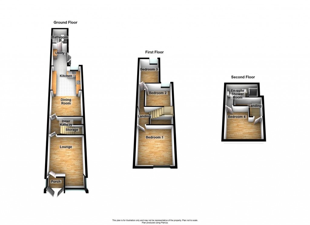 Floorplans For New Street, Dordon, Tamworth