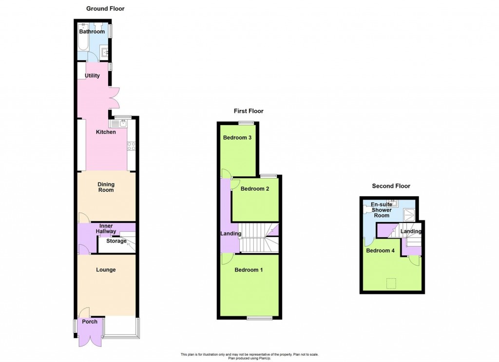 Floorplans For New Street, Dordon, Tamworth
