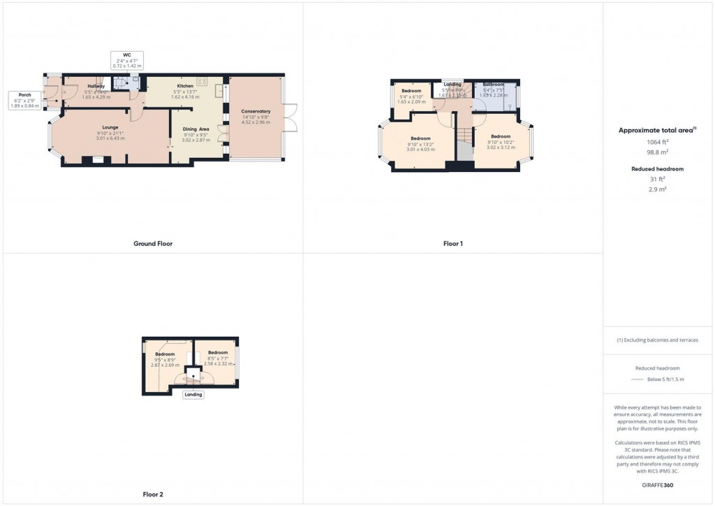 Floorplans For Moat Lane, Yardley