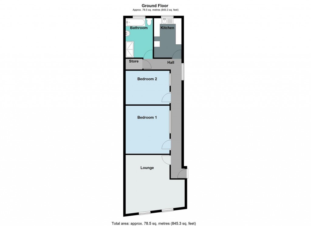 Floorplans For Chester Road, Castle Bromwich, Birmingham