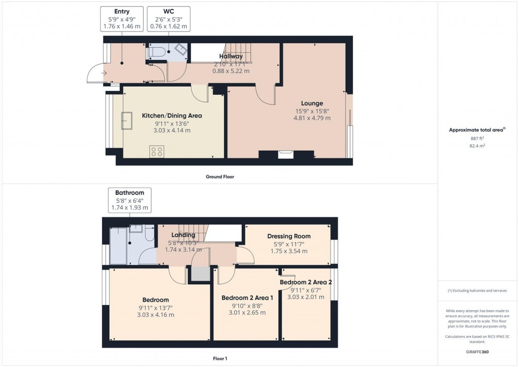 Floorplans For Buckland End, Shard End, Birmingham