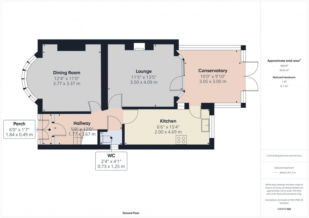 Floorplans For Croft Road, Yardley, Birmingham