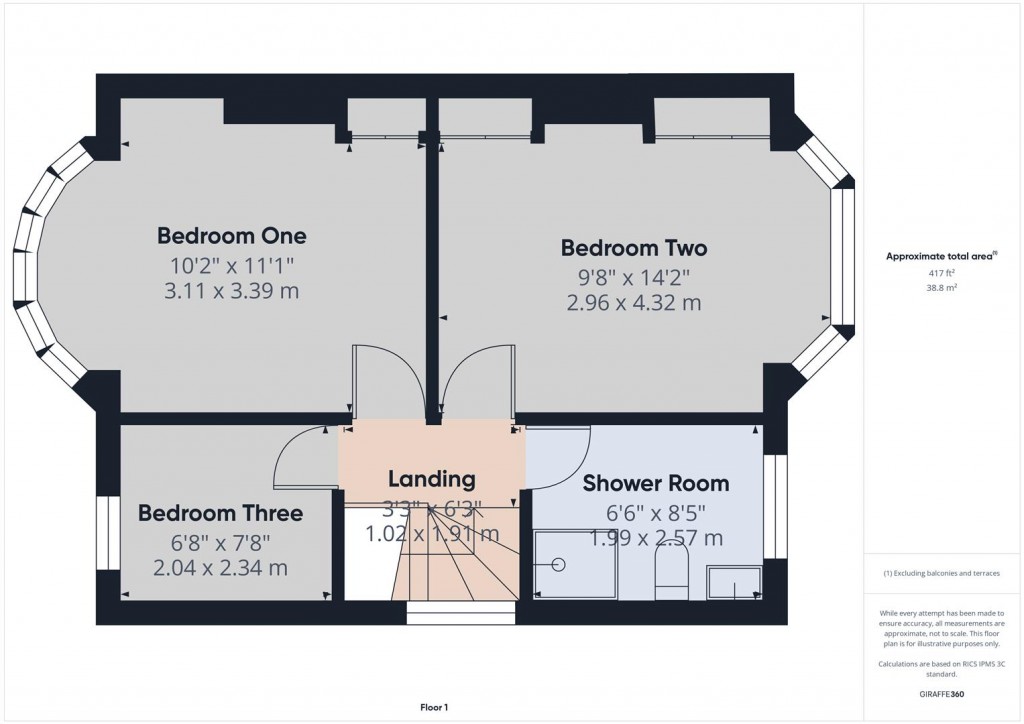 Floorplans For Croft Road, Yardley, Birmingham