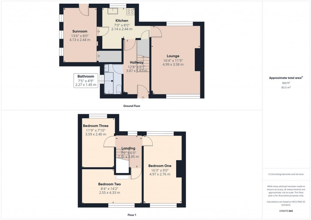 Floorplans For Garwood Road, Yardley, Birmingham