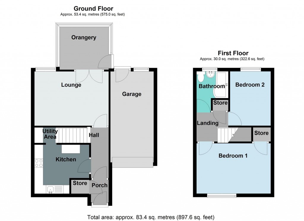 Floorplans For Eathorpe Close, Shard End, Birmingham