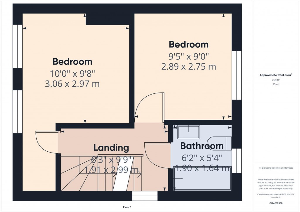 Floorplans For The Riddings, Stechford, Birmingham