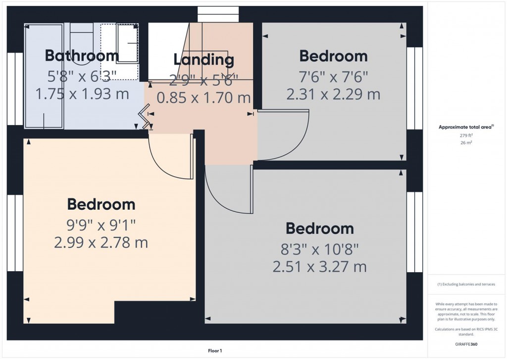 Floorplans For Hilderstone Road, Birmingham