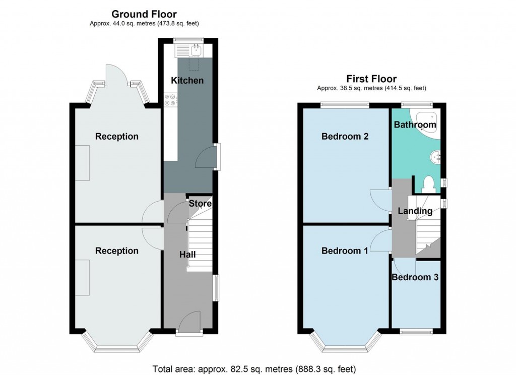 Floorplans For Bucklands End Lane, Birmingham