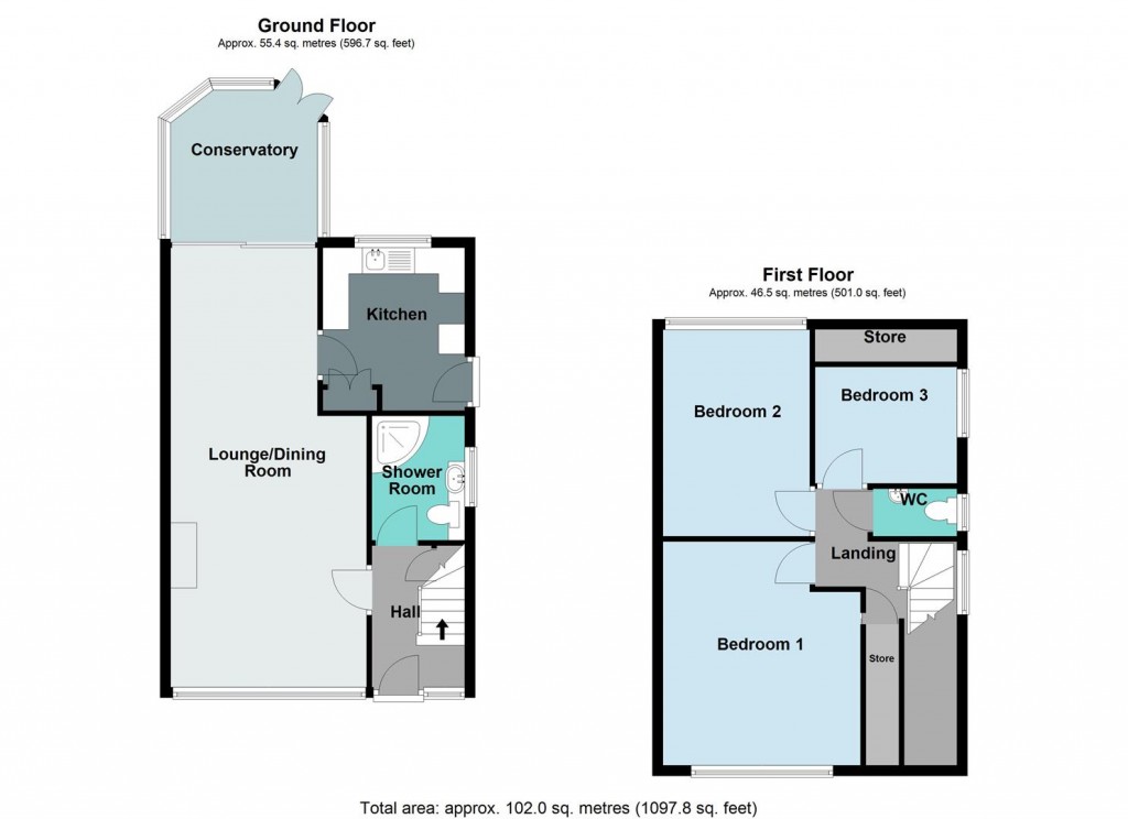Floorplans For Rowley Grove, Tile Cross, Birmingham