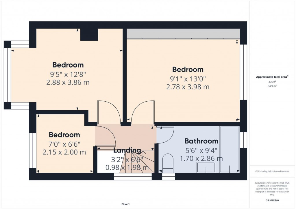 Floorplans For Trentham Grove, Birmingham