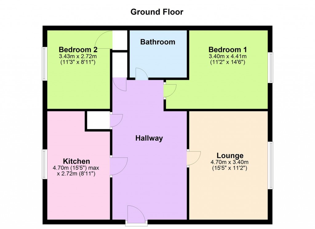 Floorplans For Coventry Road, South Yardley, Birmingham