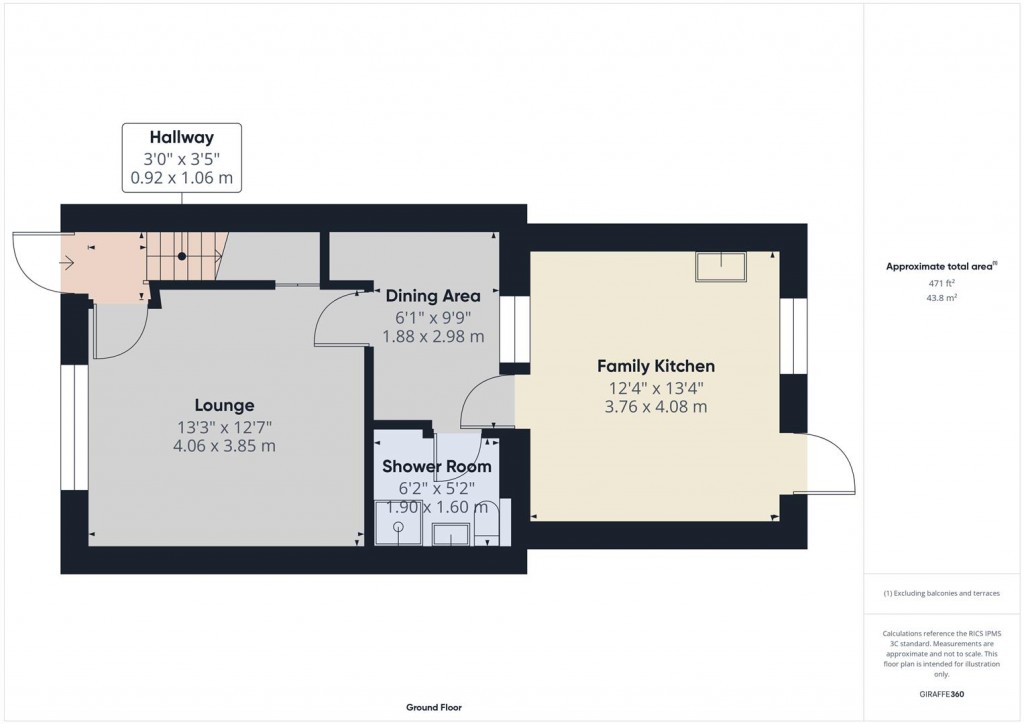 Floorplans For Eddish Road, Kitts Green, Birmingham