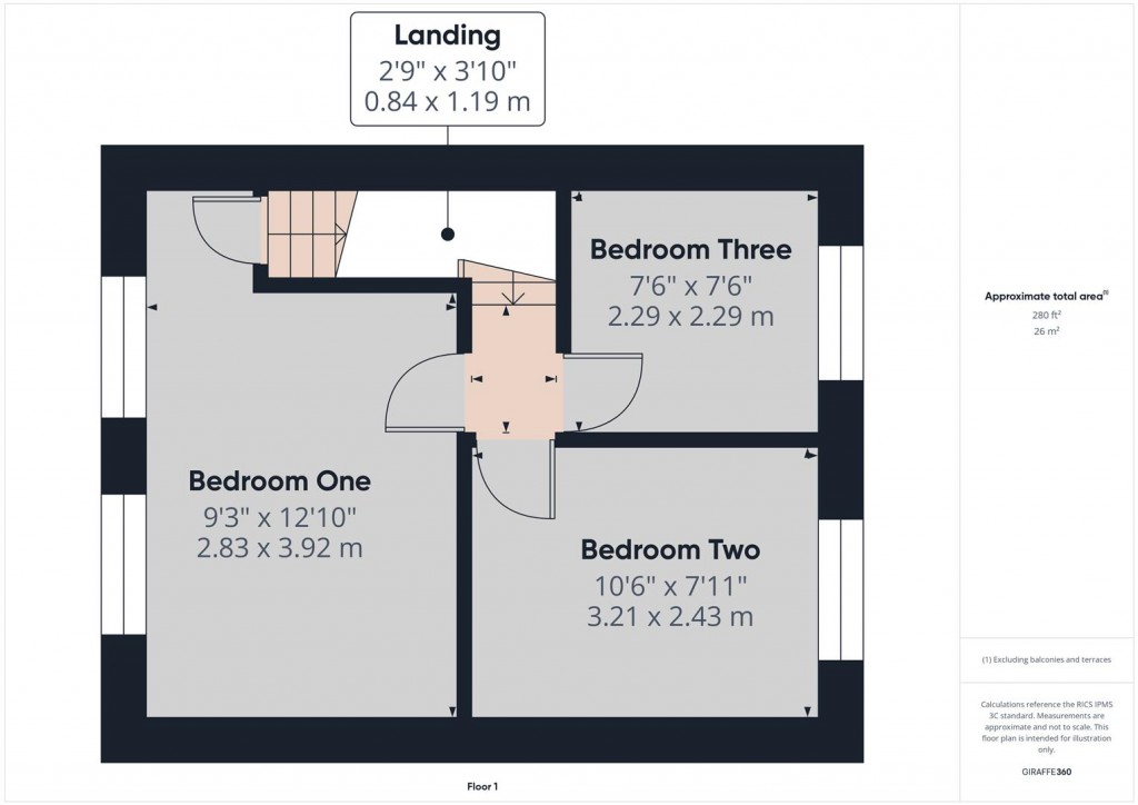 Floorplans For Eddish Road, Kitts Green, Birmingham
