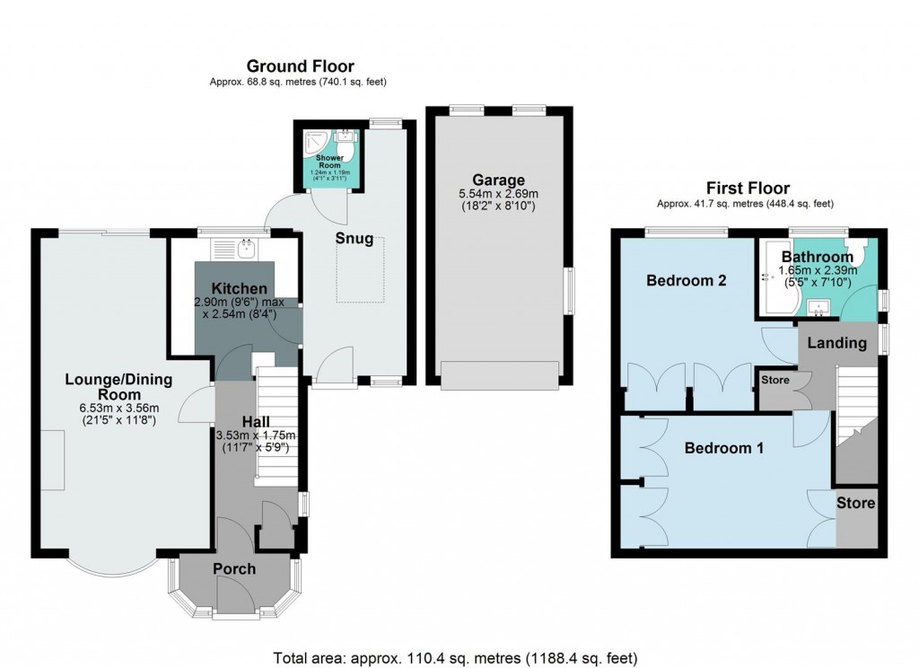 Floorplans For Freasley Road,, Shard End, Birmingham,