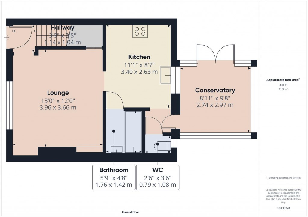 Floorplans For Leafield Crescent, Lea Village, Birmingham