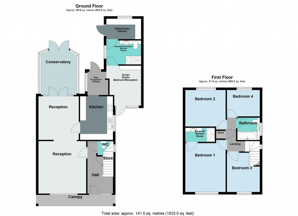 Floorplans For Kingsleigh Drive, Castle Bromwich, Birmingham