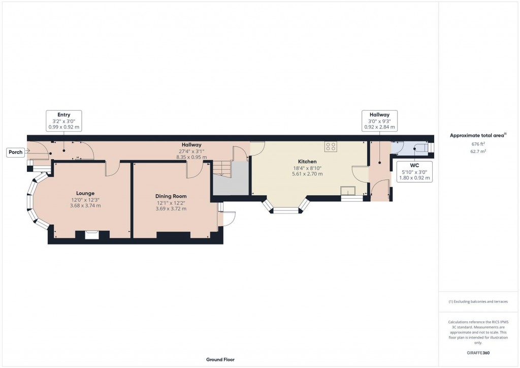 Floorplans For Henry Road, Yardley, Birmingham