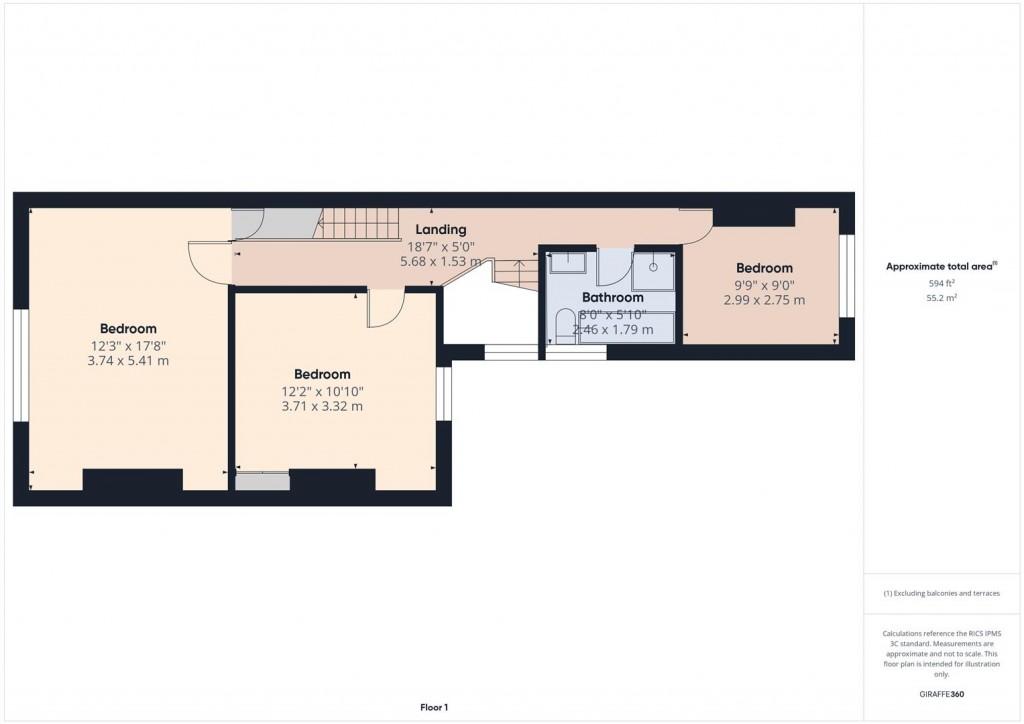 Floorplans For Henry Road, Yardley, Birmingham