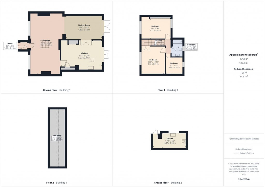 Floorplans For Queens Road, Yardley, Birmingham