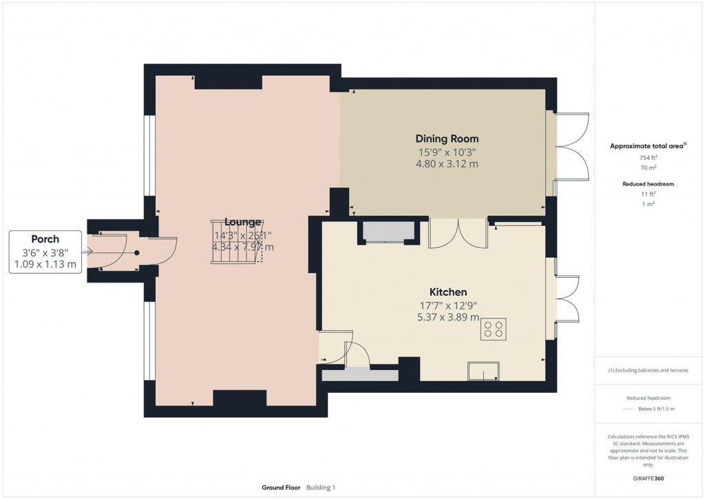Floorplans For Queens Road, Yardley, Birmingham