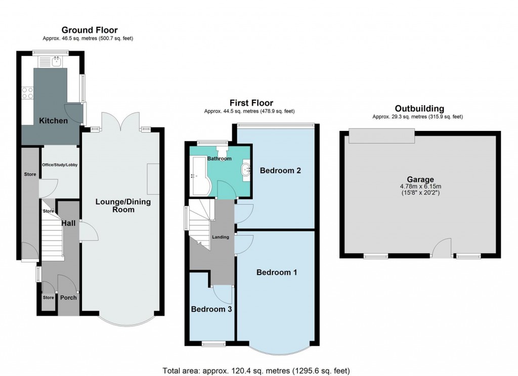 Floorplans For Fowey Road, Hodge Hill, Birmingham