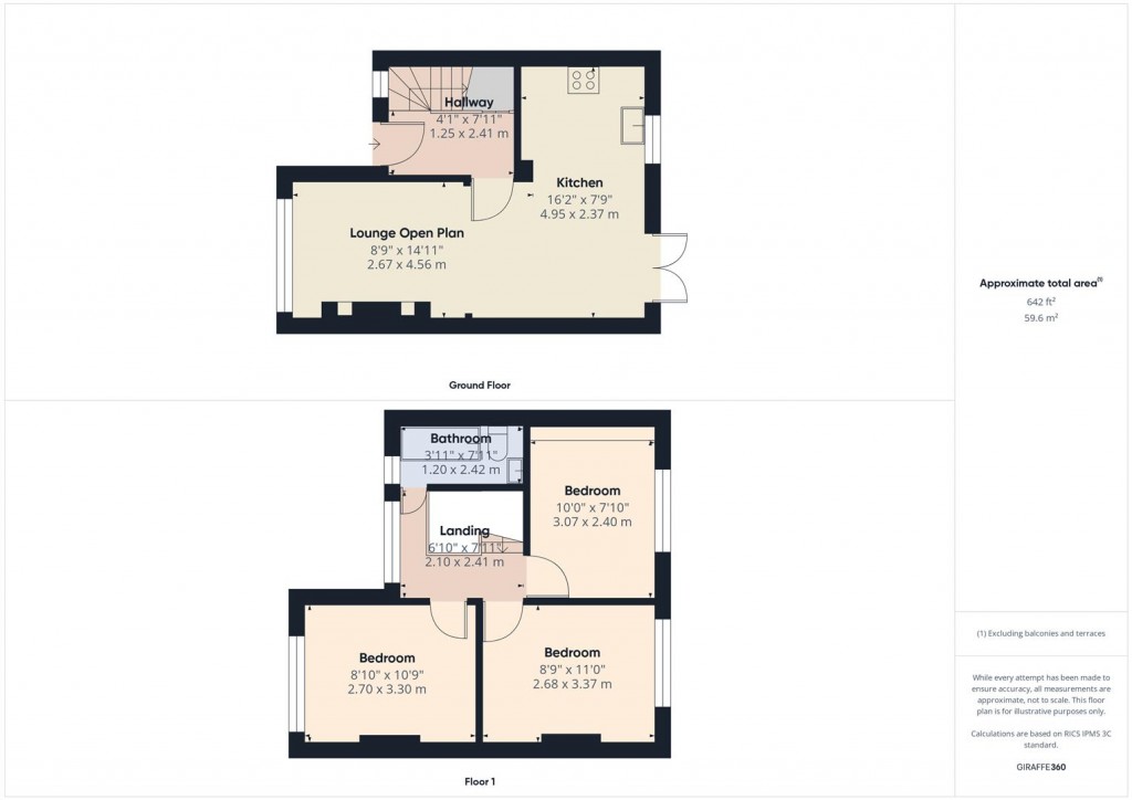 Floorplans For Common Lane, Sheldon, Birmingham