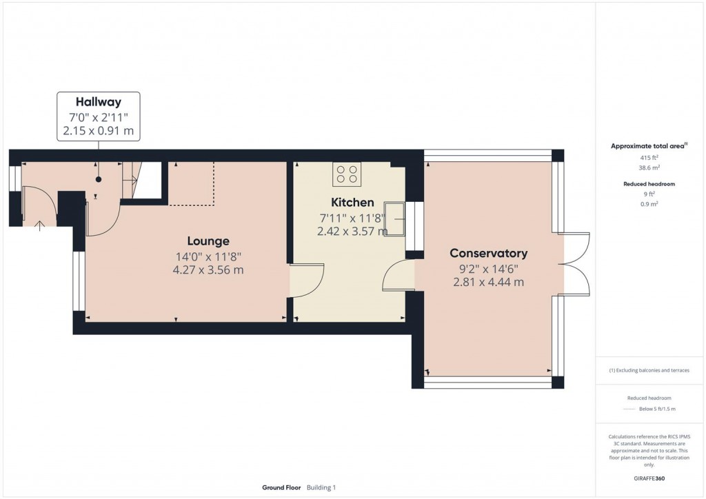 Floorplans For Kennerley Road, South Yardley, Birmingham