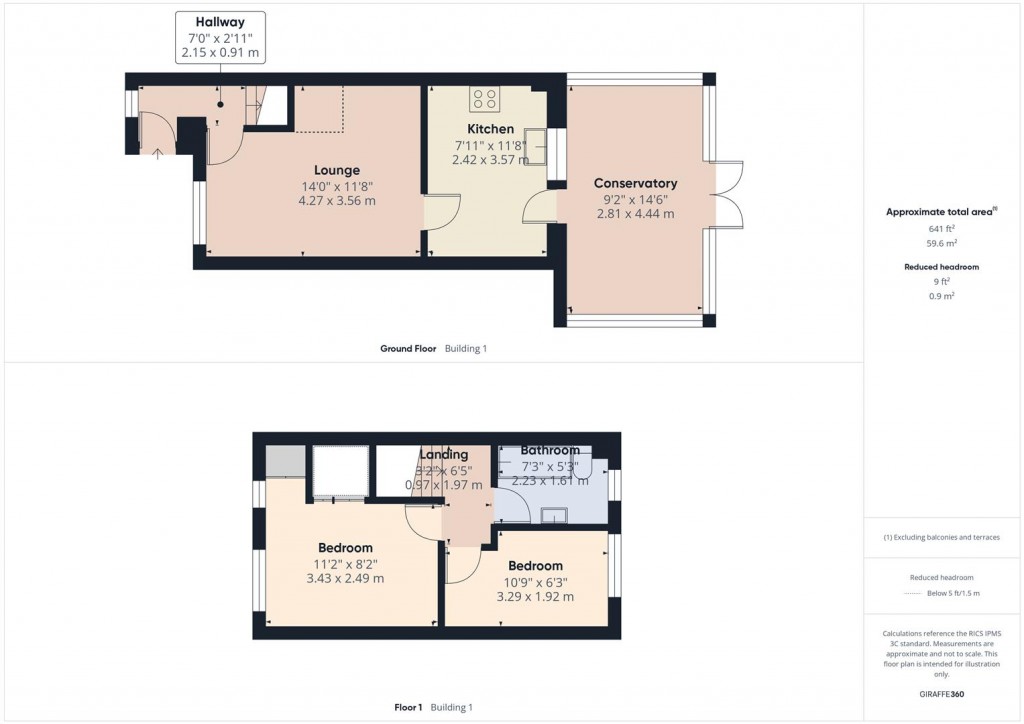 Floorplans For Kennerley Road, South Yardley, Birmingham