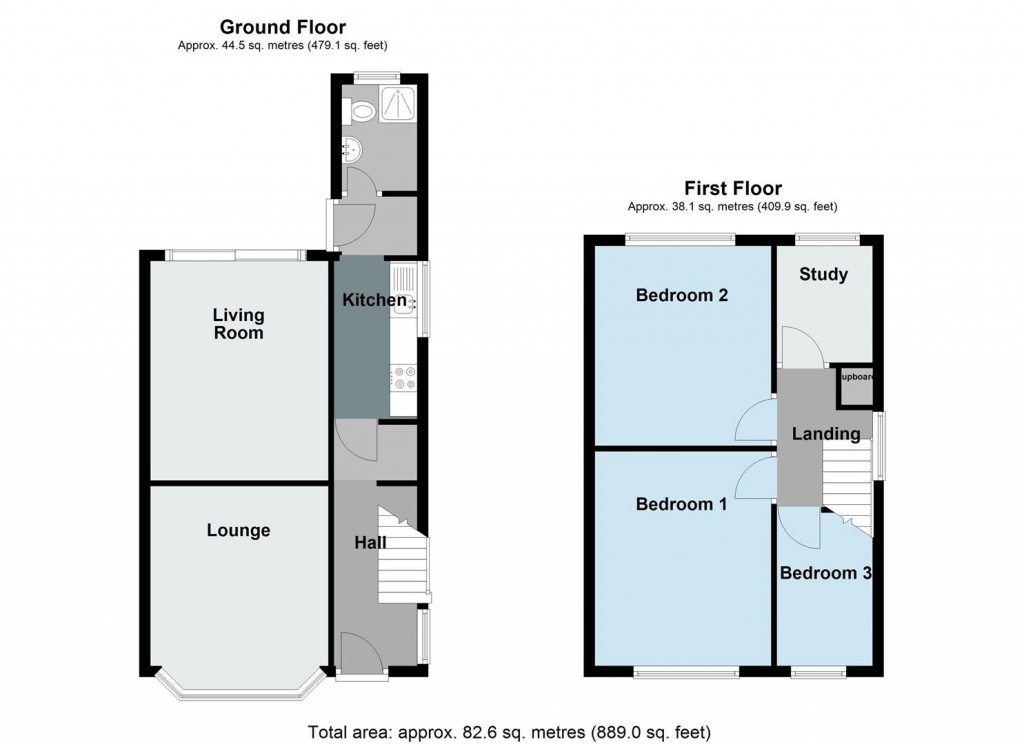 Floorplans For Redthorn Grove, Birmingham
