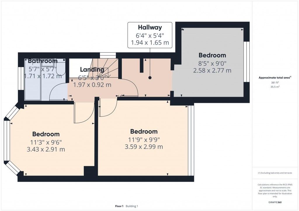 Floorplans For Derron Avenue, Sheldon, Birmingham