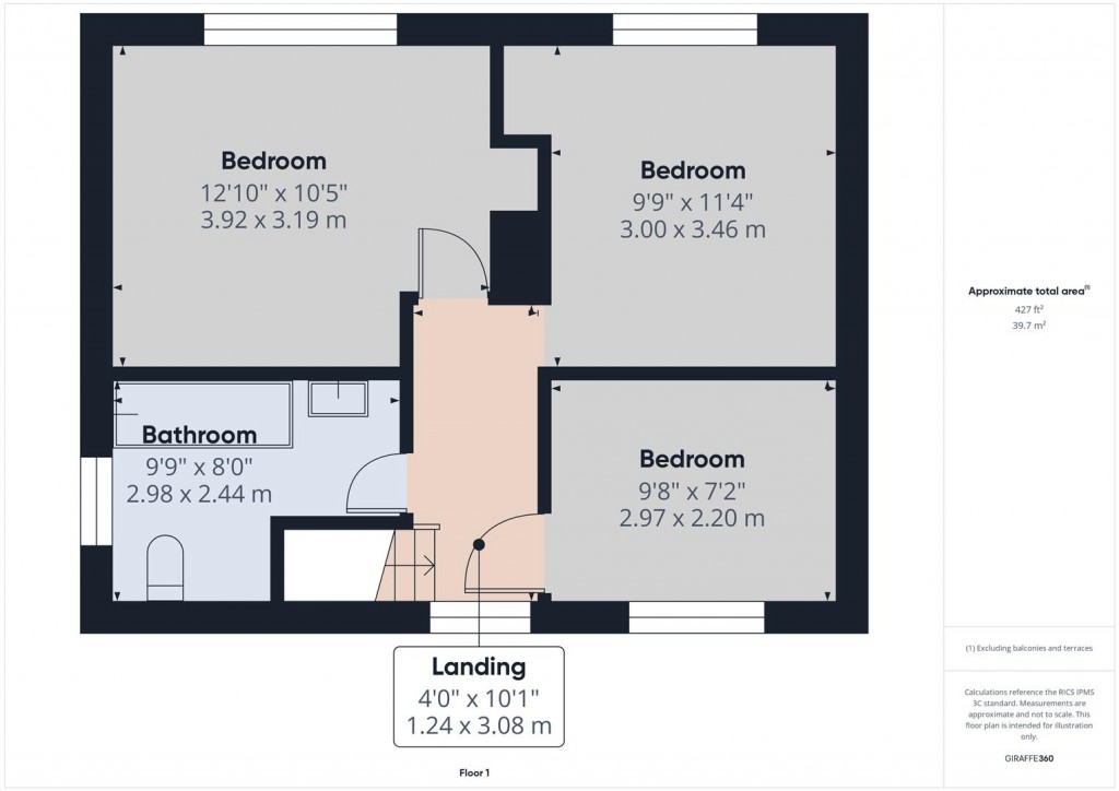 Floorplans For Evenlode Road, Solihull, West Midlands