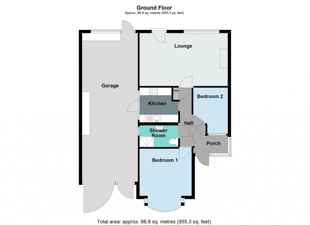 Floorplans For Darley Avenue, Hodge Hill, Birmingham